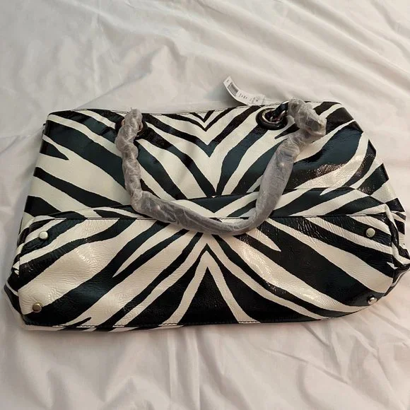 Kate Spade NWT  Zebra Patent Tote Bag - Picture 6 of 8
